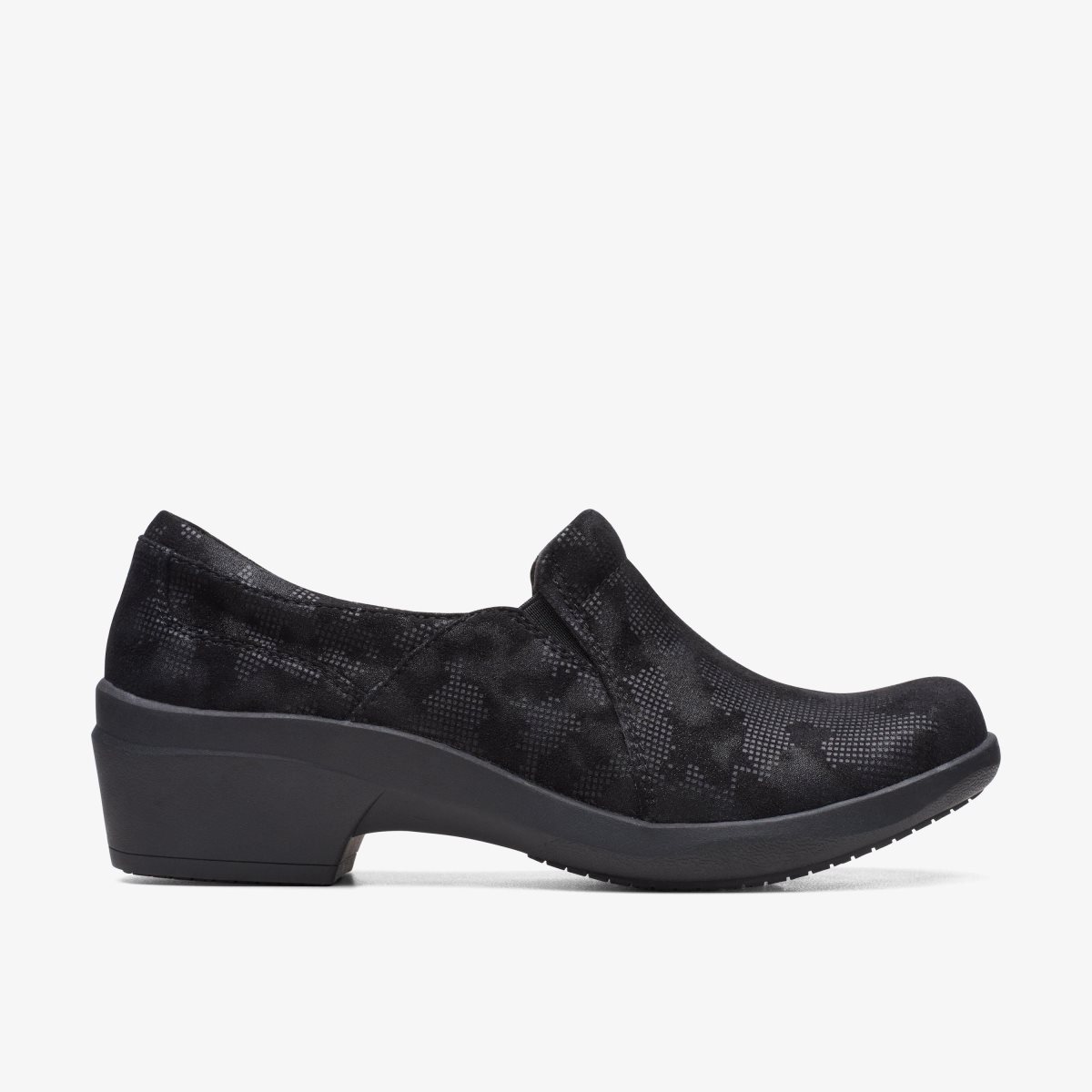 Clarks Talene Pace Black Interest Black | JQYFM5638