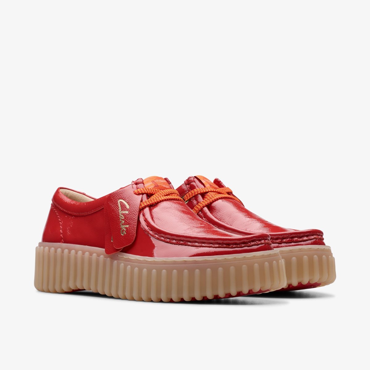 Clarks Torhill Bee Red Patent Red | IOHNW9348