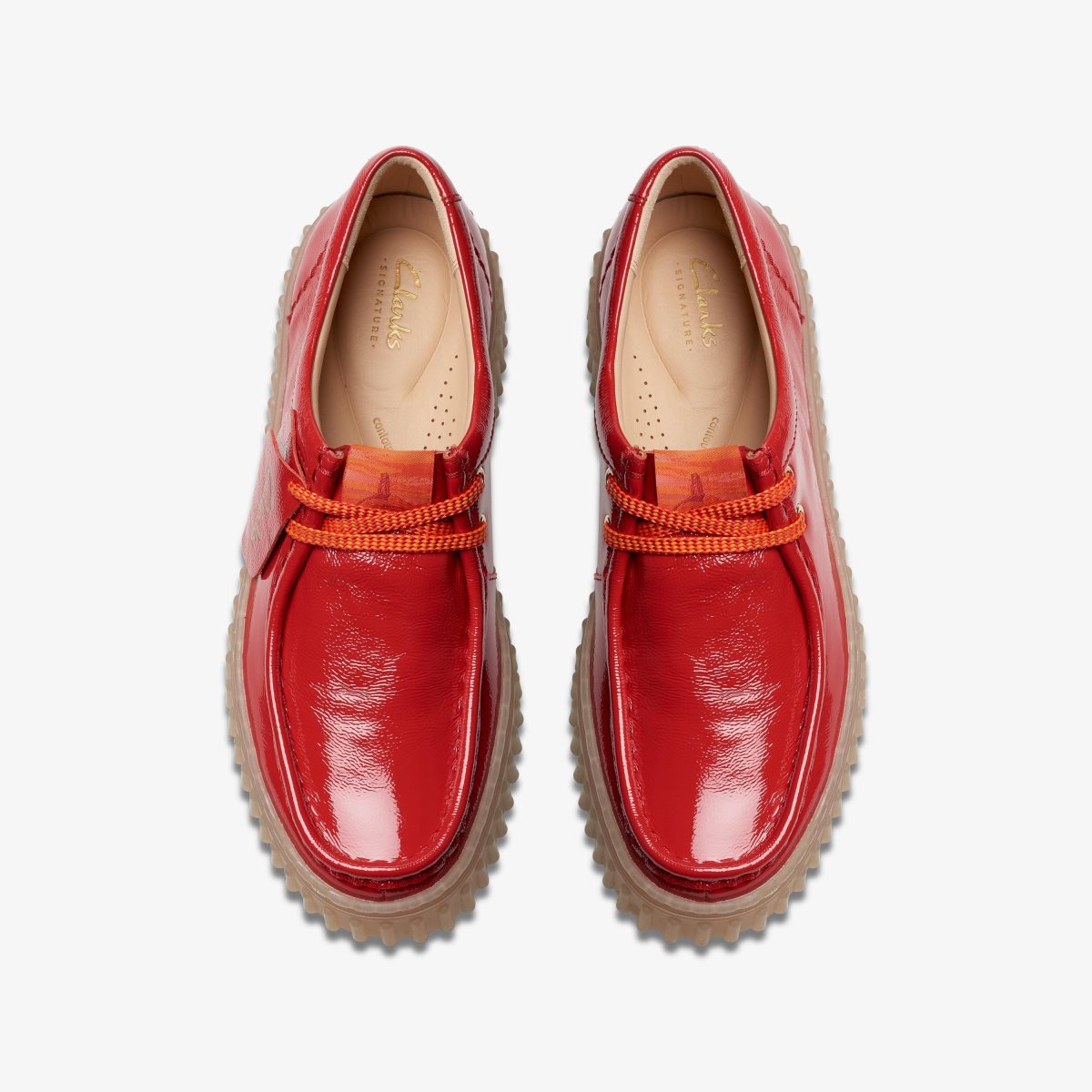 Clarks Torhill Bee Red Patent Red | IOHNW9348