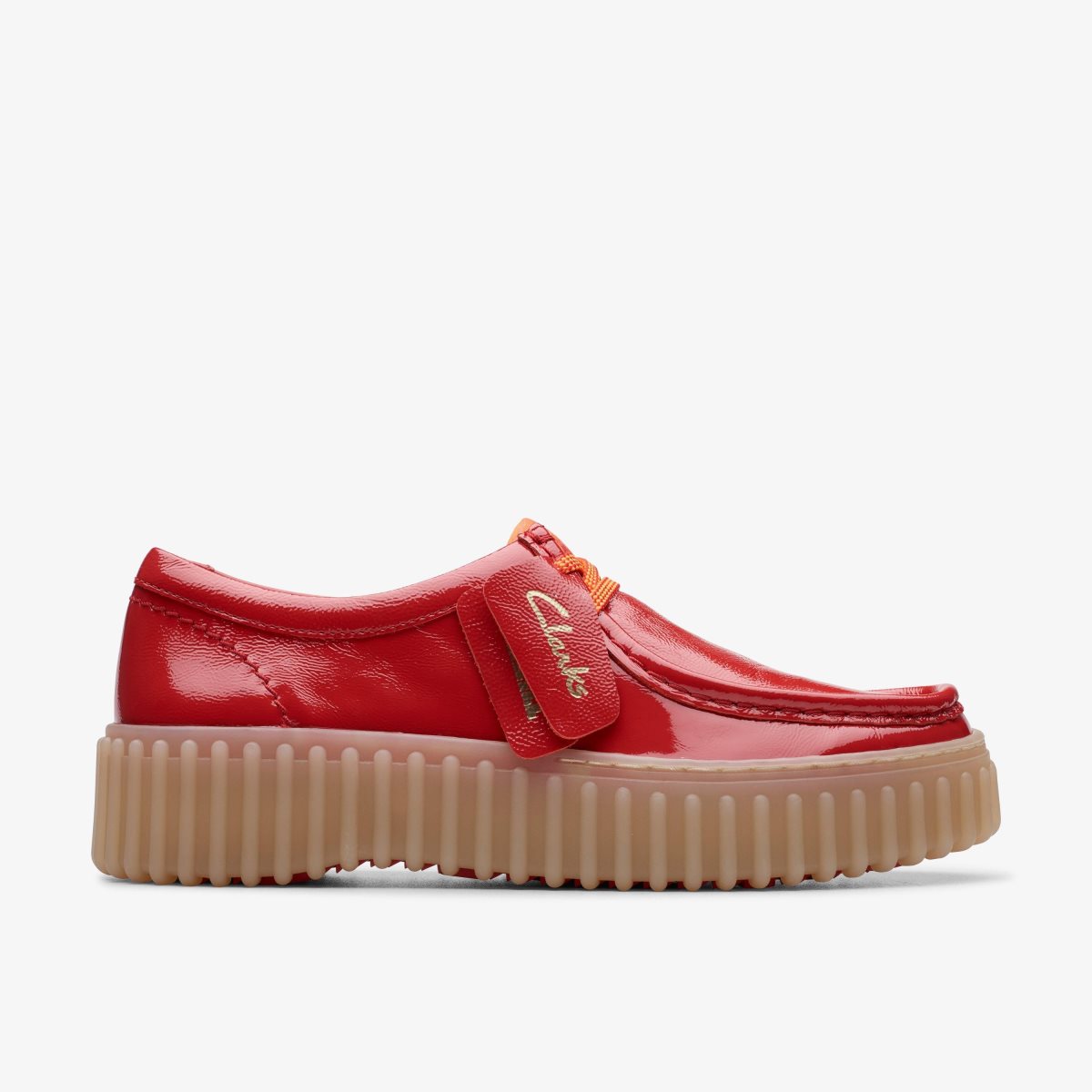 Clarks Torhill Bee Red Patent Red | IOHNW9348