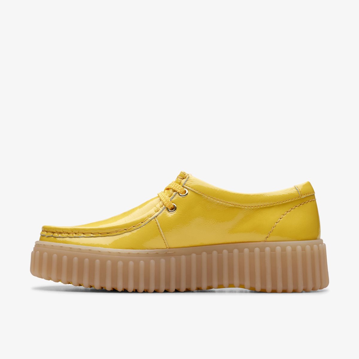 Clarks Torhill Bee Yellow Patent Yellow | IFSGP7019