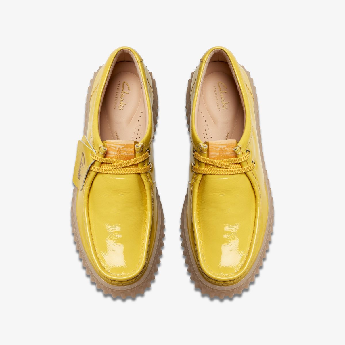 Clarks Torhill Bee Yellow Patent Yellow | IFSGP7019