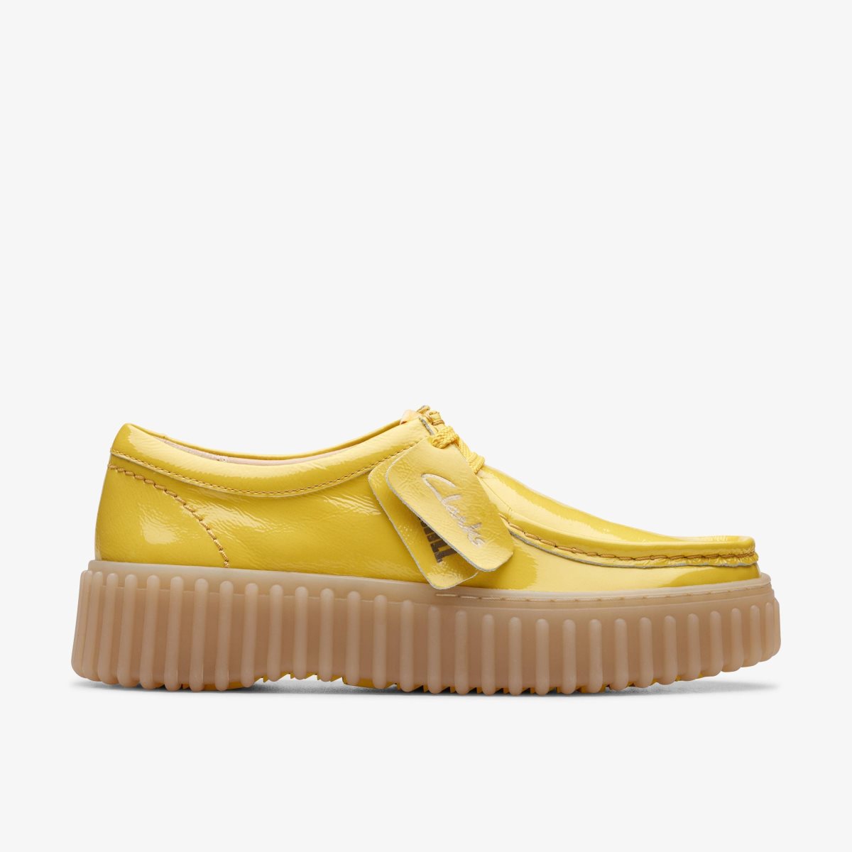 Clarks Torhill Bee Yellow Patent Yellow | IFSGP7019