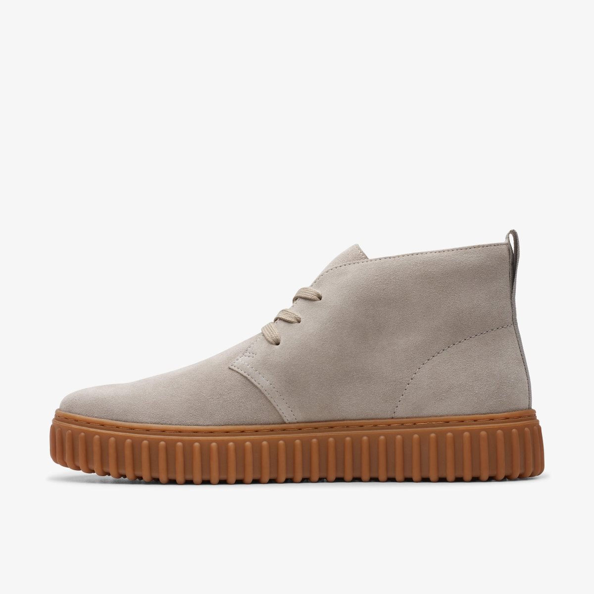 Clarks Torhill Desert Boot Light Grey Suede Light Grey | HBRGK4857