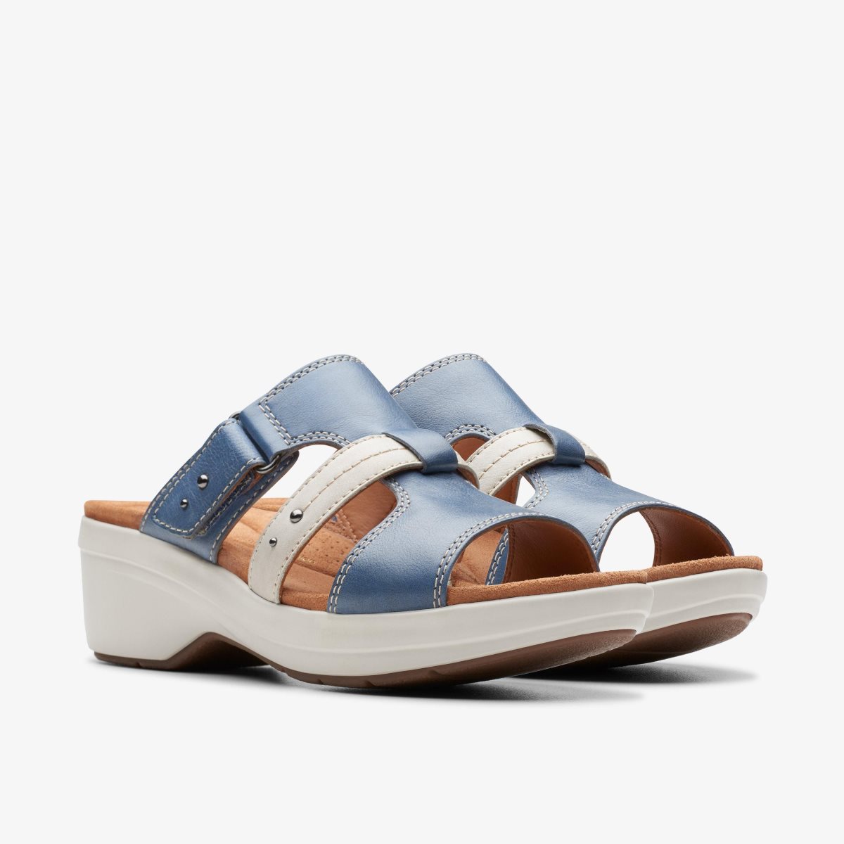 Clarks Tuleah Jane Denim Combination Blue | UCBQY4985