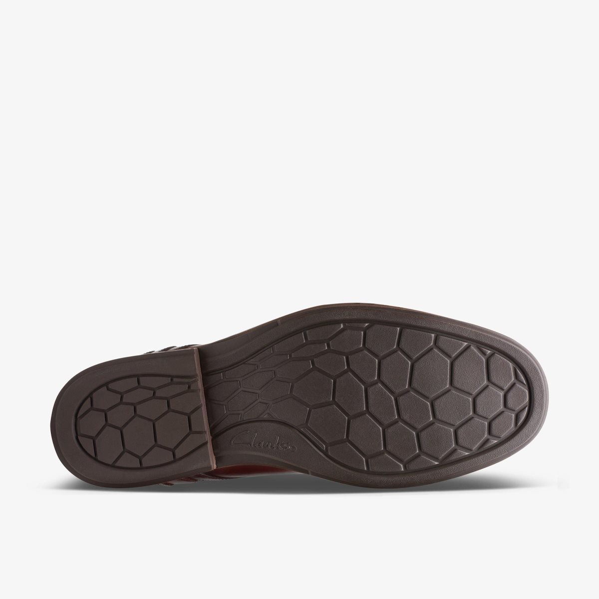 Clarks Un Hugh Lace Brown Leather Brown | YJVCZ6590