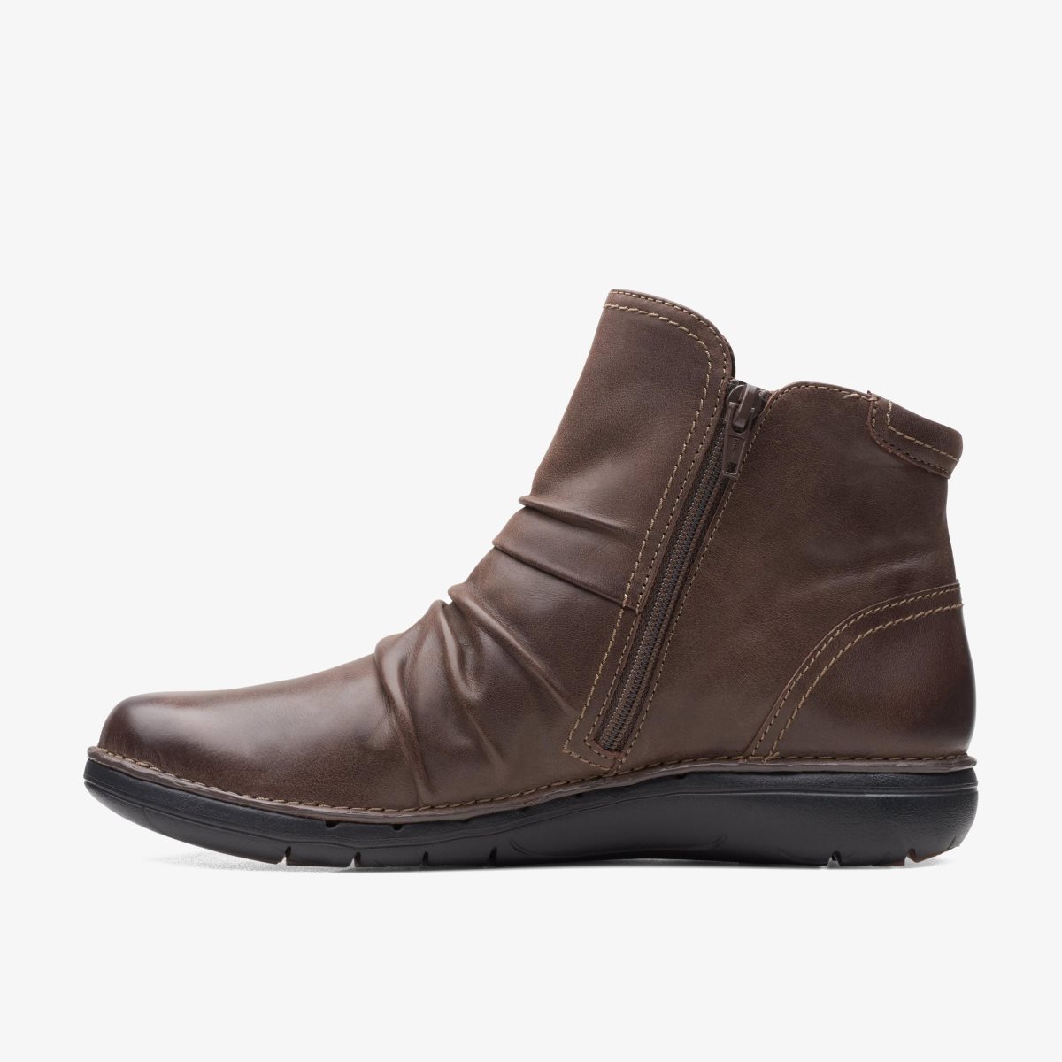 Clarks Un Loop Top Dark Brown Dark Brown | JOKTL9465