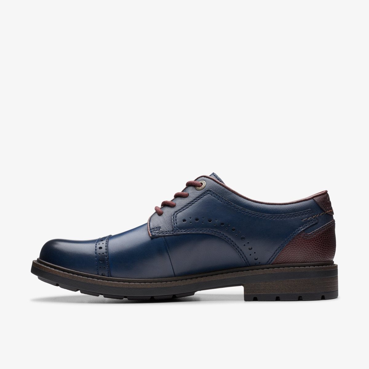 Clarks Un Shire Vibe Navy Combination Navy | ILJGY3850