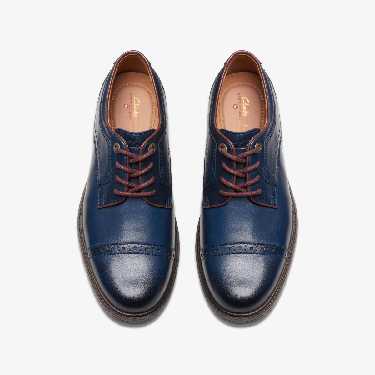 Clarks Un Shire Vibe Navy Combination Navy | ILJGY3850