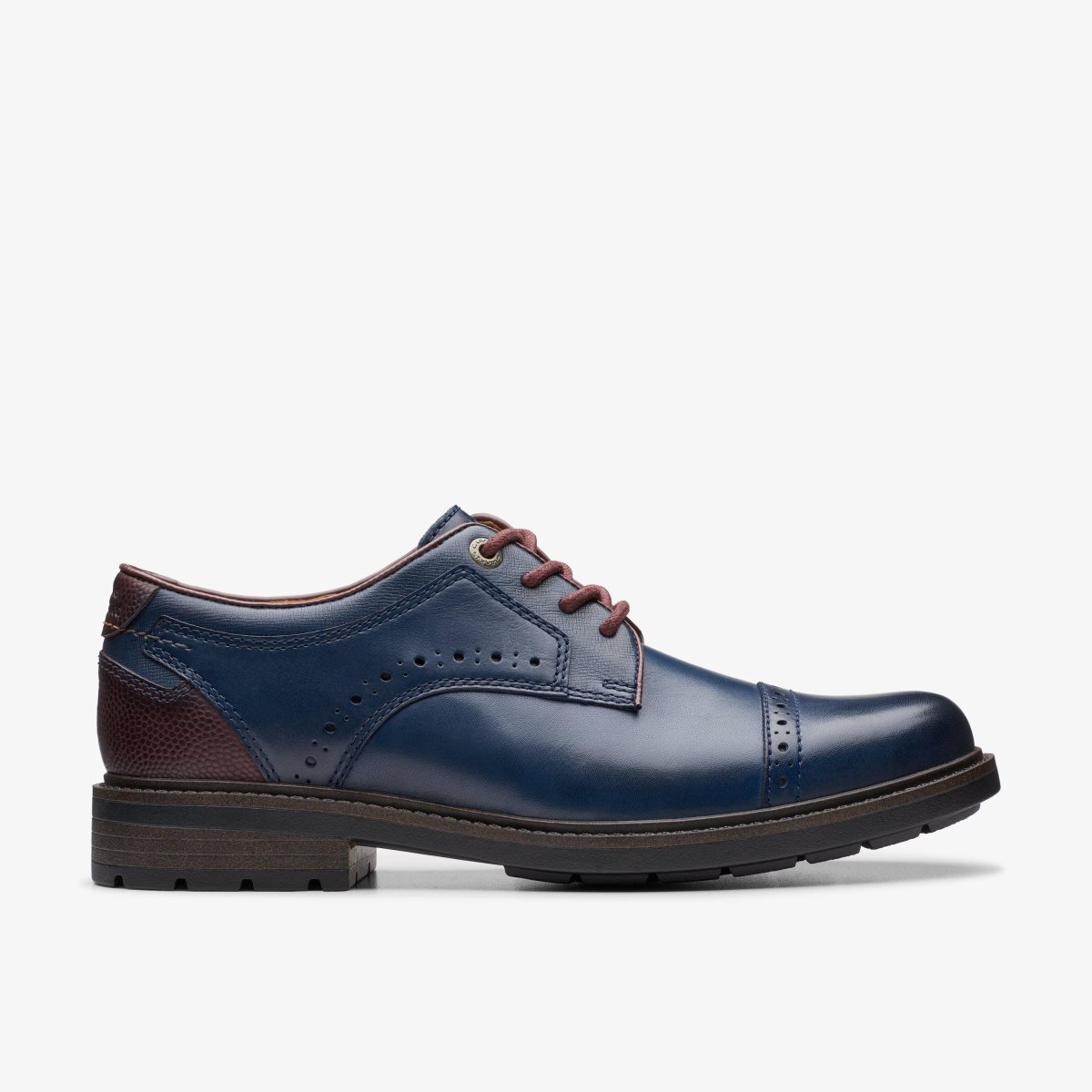 Clarks Un Shire Vibe Navy Combination Navy | ILJGY3850