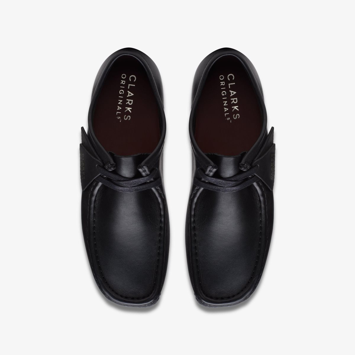 Clarks Wallabee Black Leather undefined | PMGFR3041