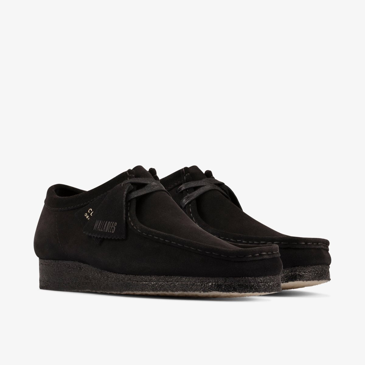 Clarks Wallabee Black Suede undefined | RZOYW7092