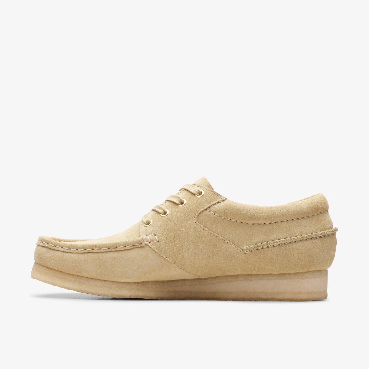 Clarks Wallabee Boat Maple Suede Maple | NJKIV4976