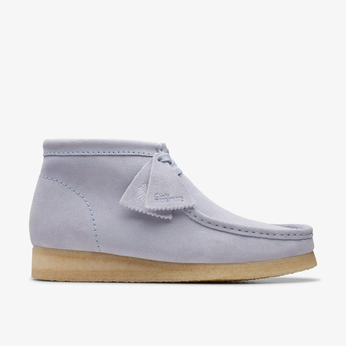 Clarks Wallabee Boot Cloud Grey Suede Grey | DAIPR1832