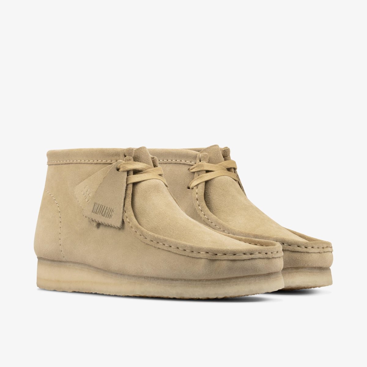 Clarks Wallabee Boot Maple Suede Maple | KJQYL6837