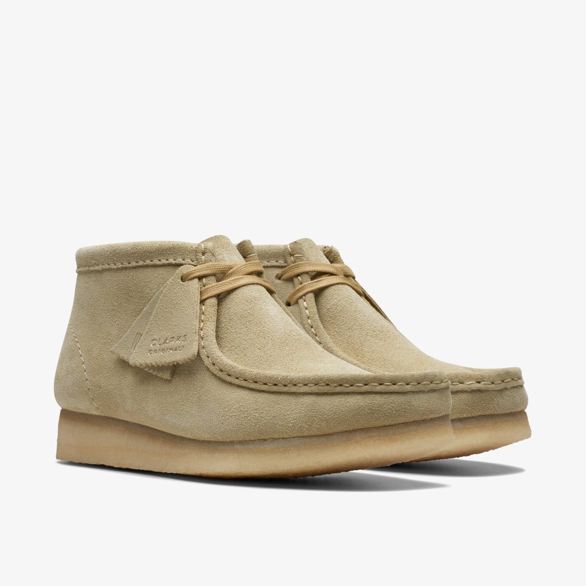 Clarks Wallabee Boot Maple Suede Maple | BFHDT0978