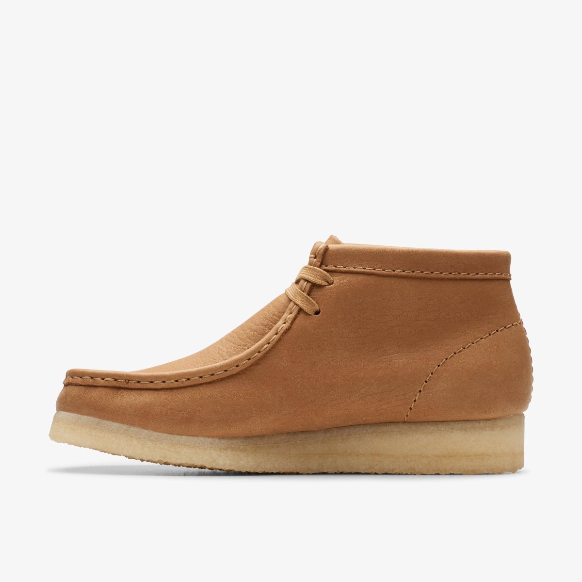 Clarks Wallabee Boot Mid Tan Leather Brown | VJUZL7048