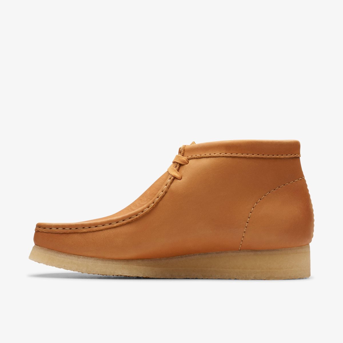 Clarks Wallabee Boot Mid Tan Leather Brown | WNCKT4720