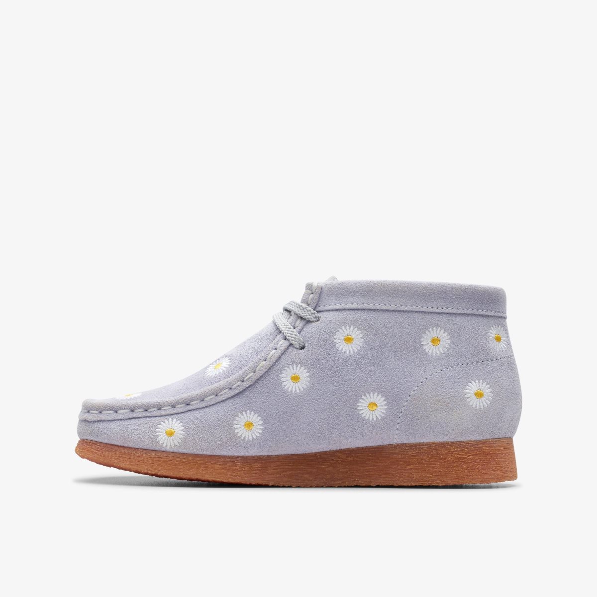 Clarks Wallabee Boot Older Cloud Grey Grey | WPUZY2091