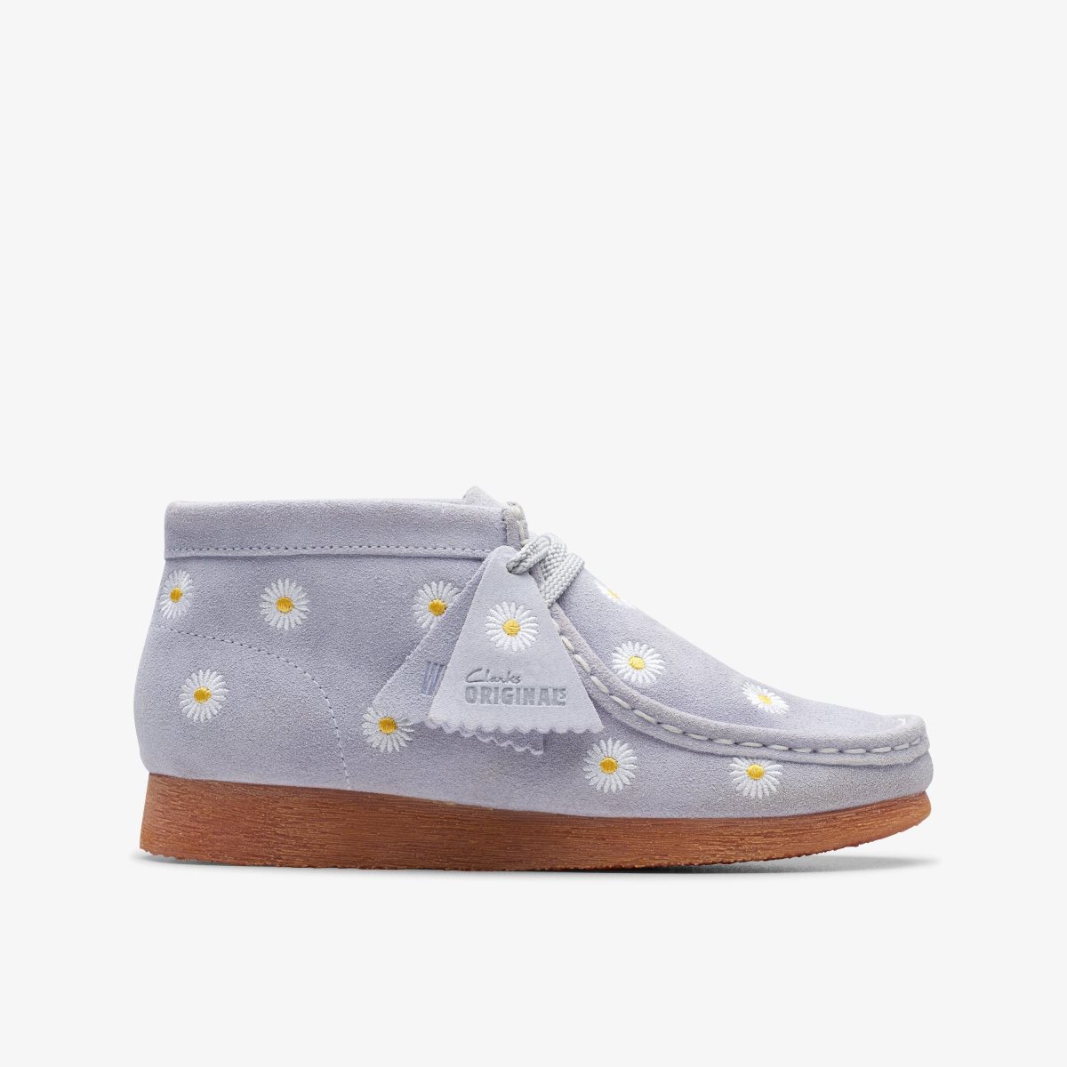 Clarks Wallabee Boot Older Cloud Grey Grey | WPUZY2091