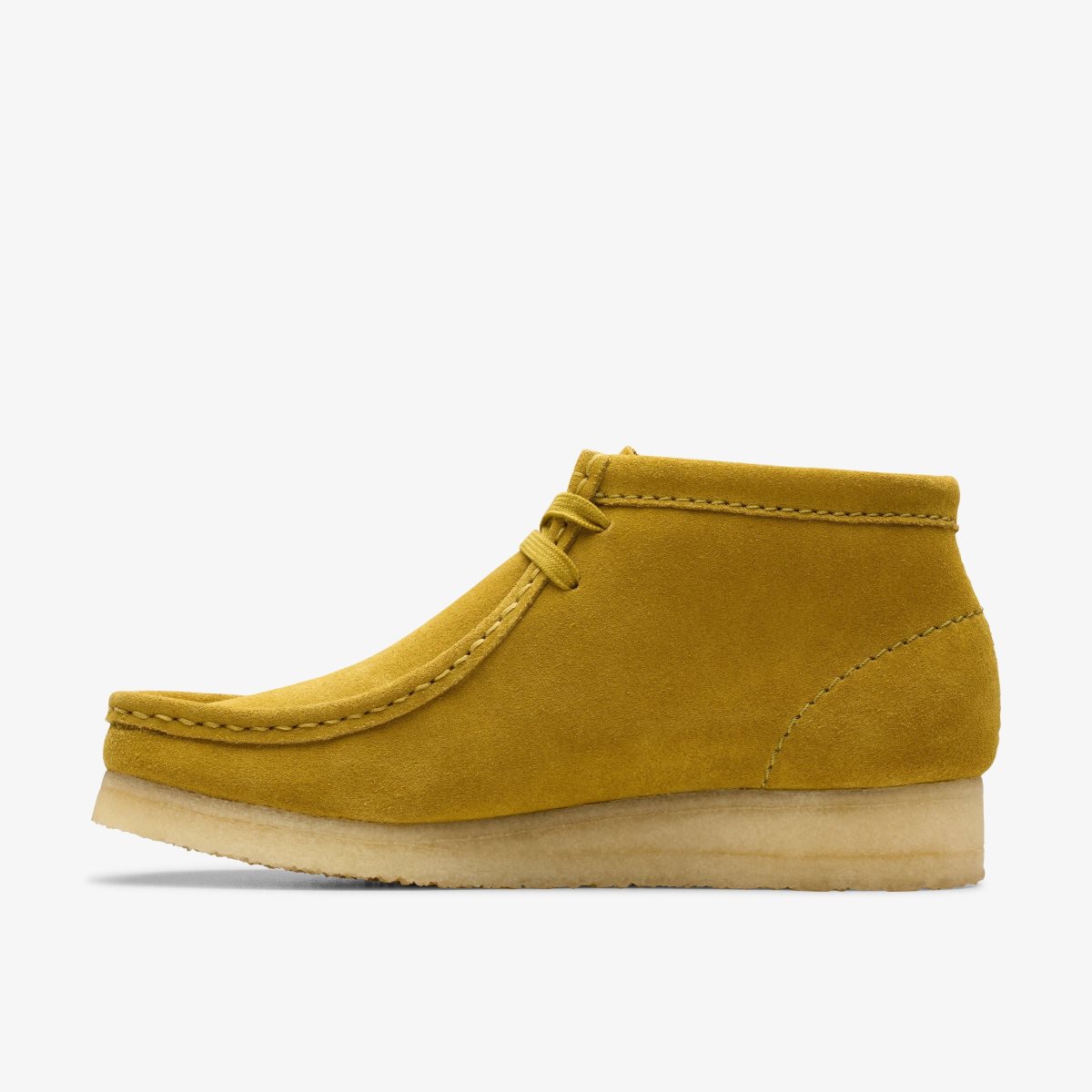 Clarks Wallabee Boot Olive Suede Olive | QLTSD5097