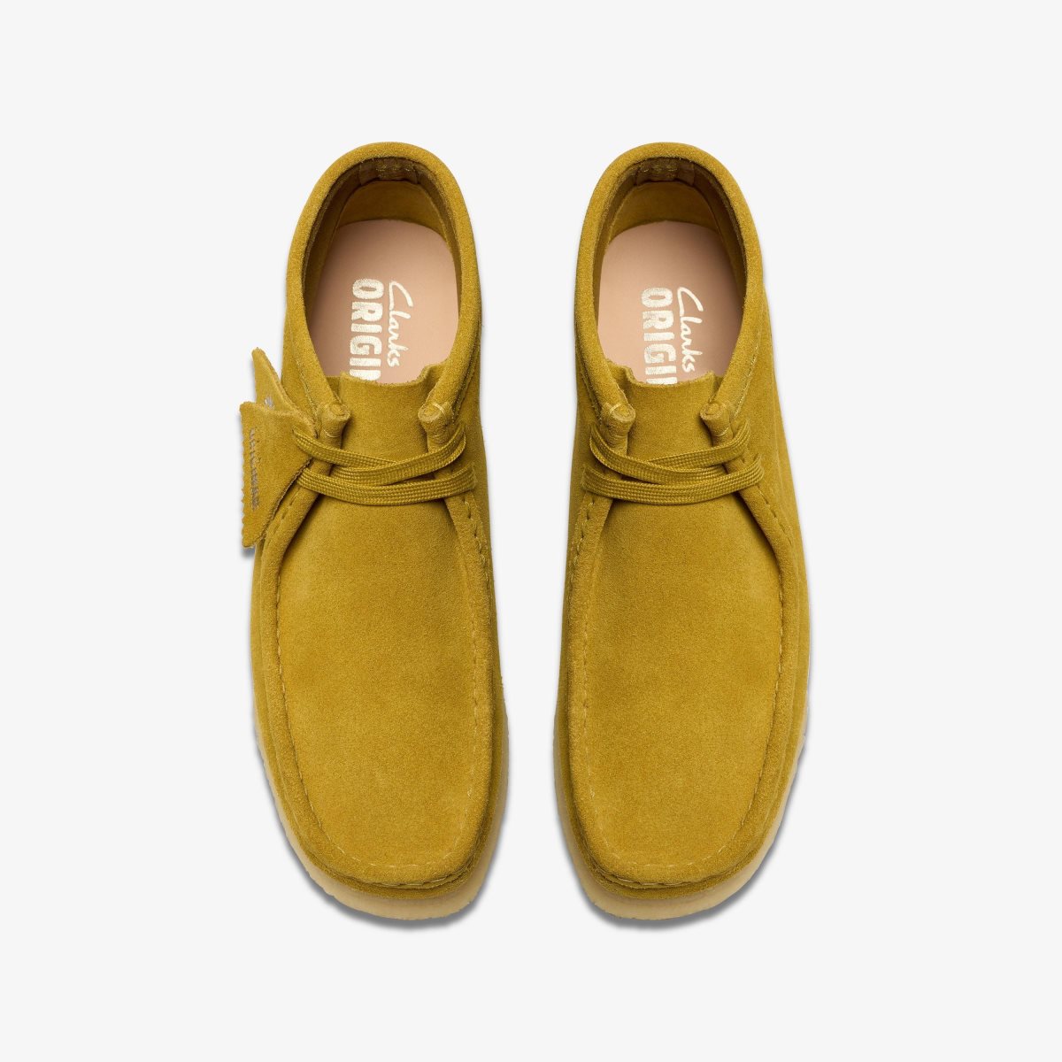 Clarks Wallabee Boot Olive Suede Olive | QLTSD5097