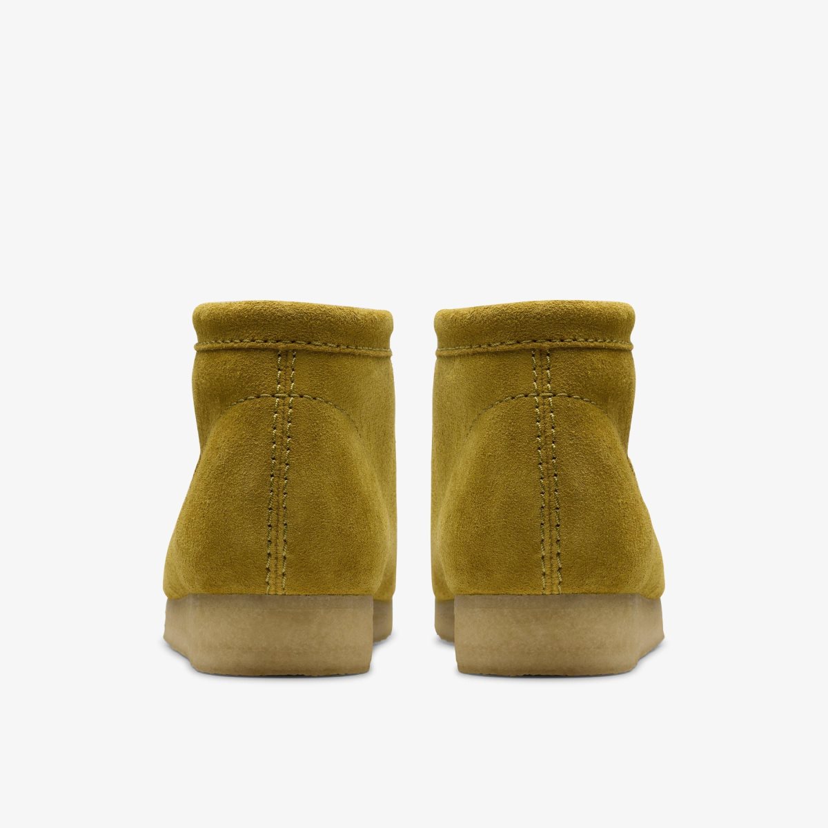 Clarks Wallabee Boot Olive Suede Olive | DBXFR6782