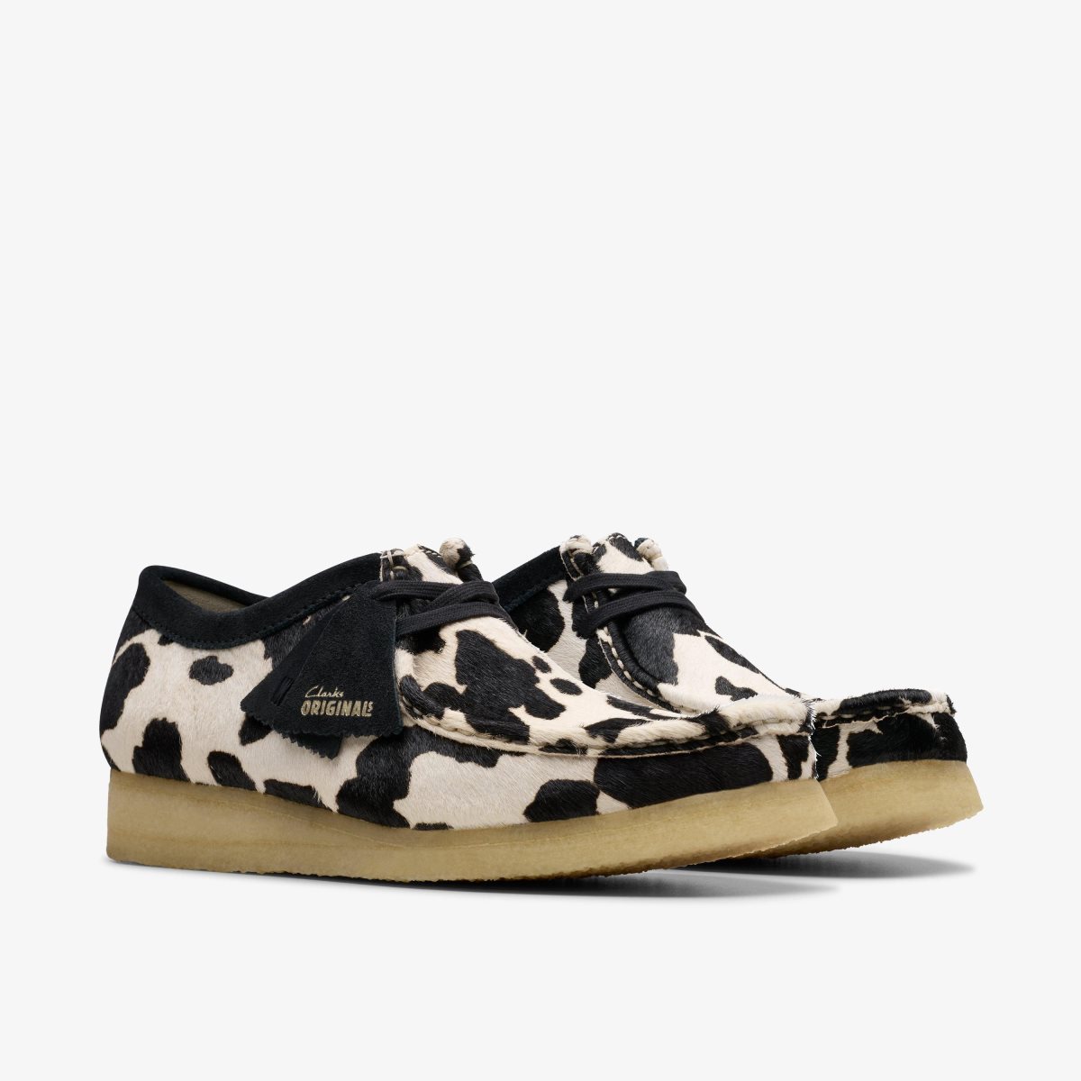 Clarks Wallabee Cow Print HairOn Cow Print HairOn | QCPVM8017