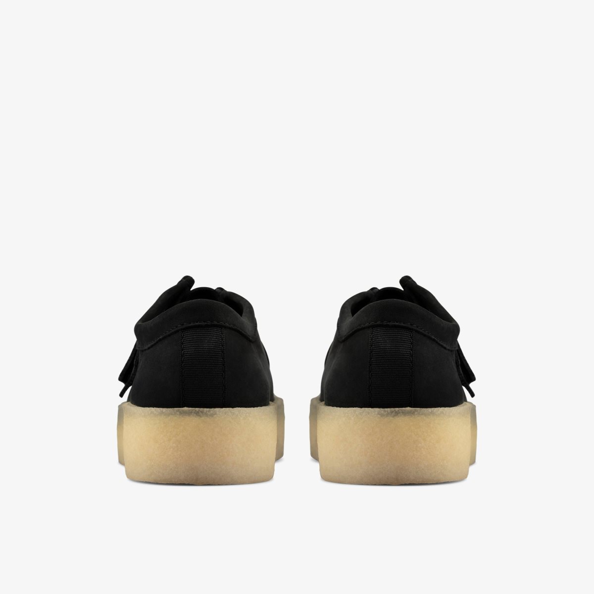 Clarks Wallabee Cup Black Nubuck Black | MSKTE0375