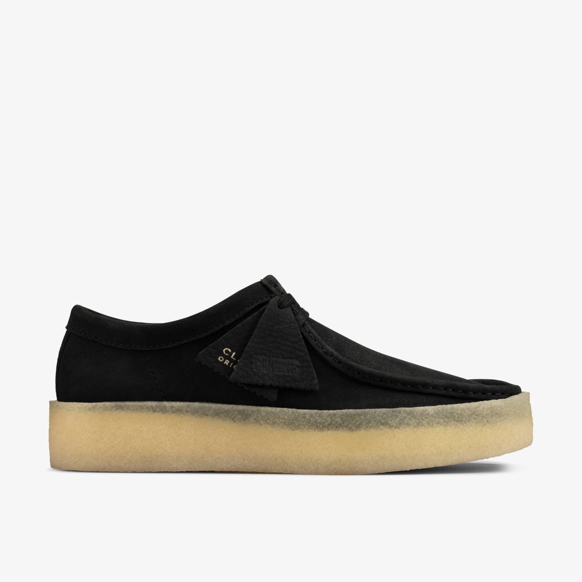 Clarks Wallabee Cup Black Nubuck Black | MSKTE0375