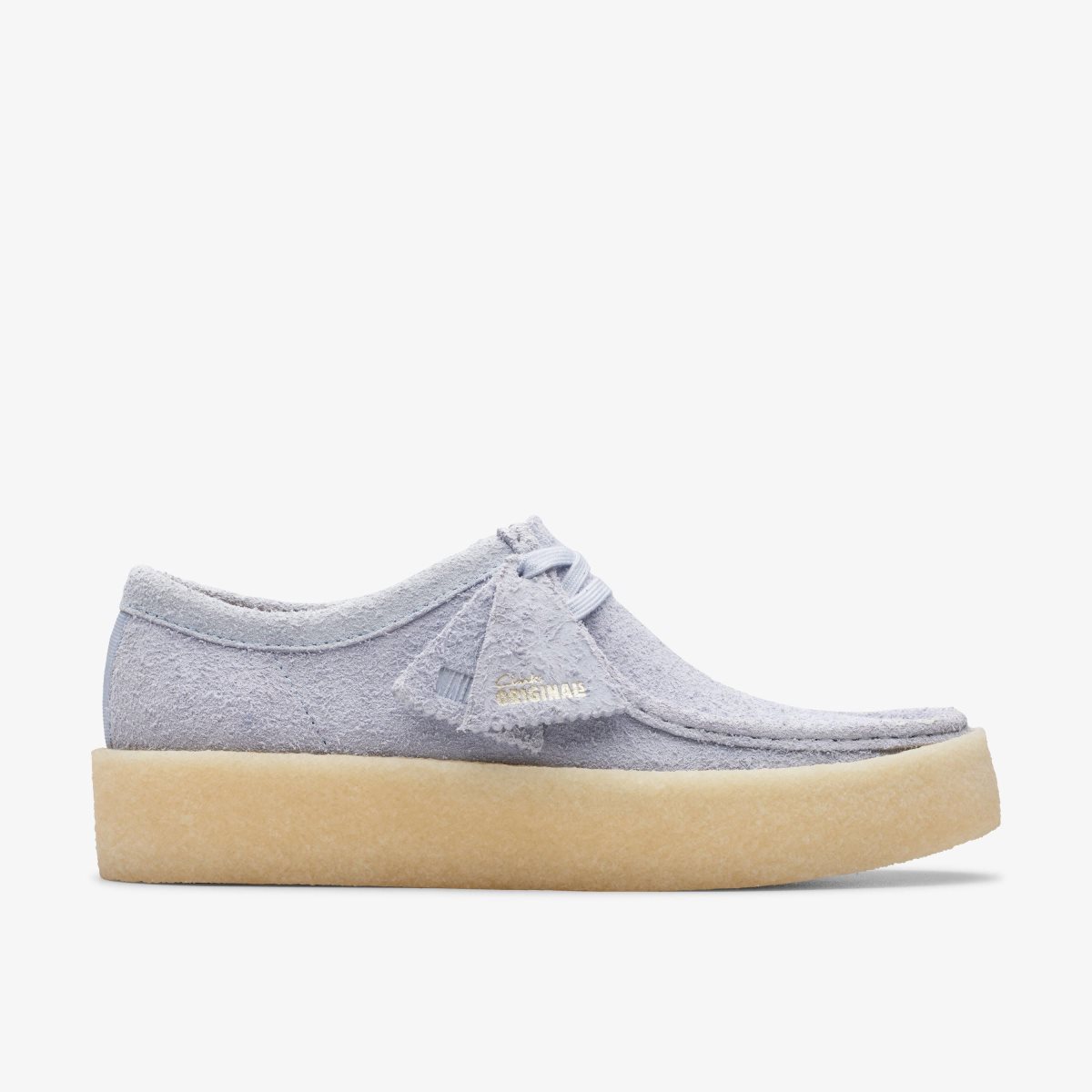 Clarks Wallabee Cup Cloud Grey Suede Grey | EGAZW1386