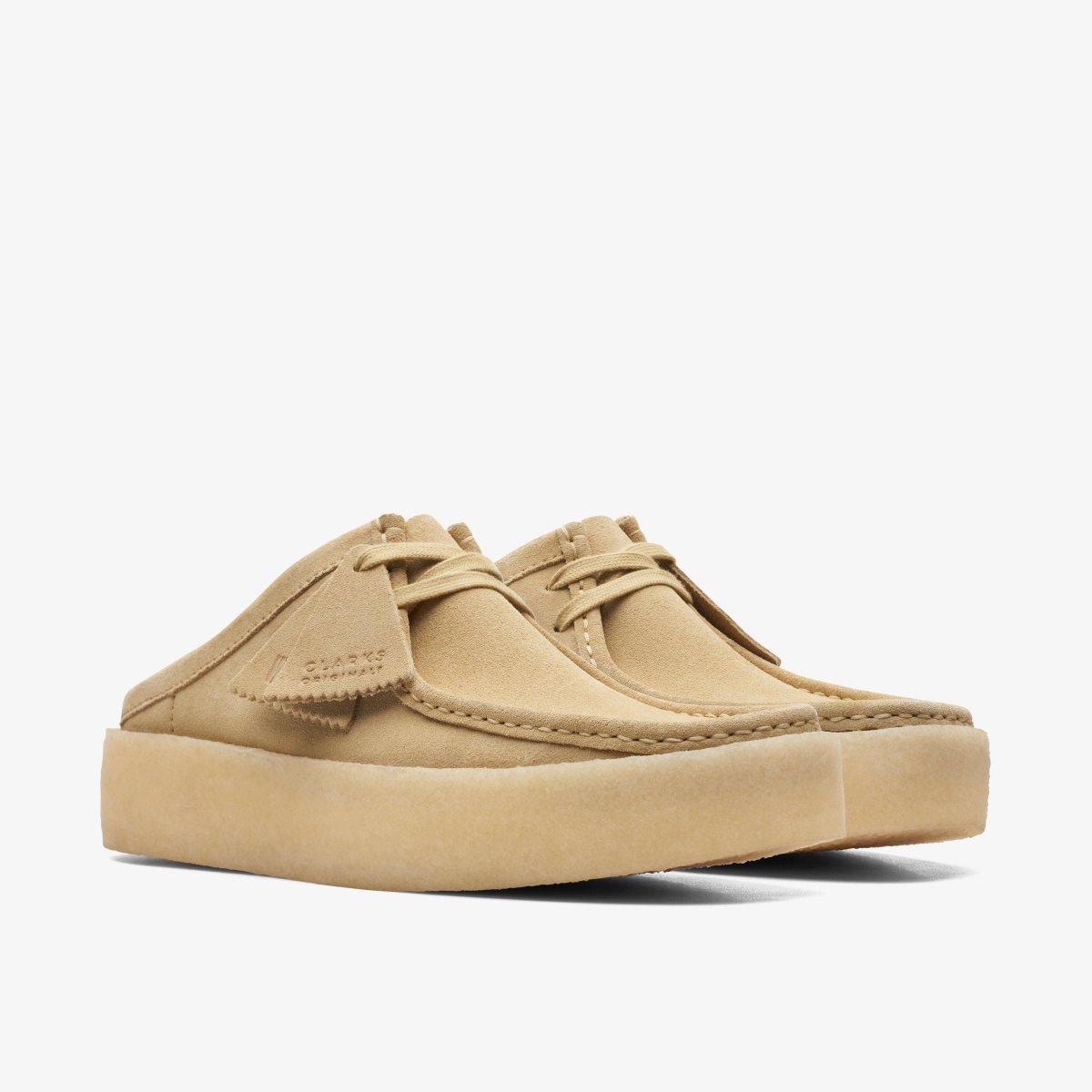 Clarks Wallabee Cup Lo Maple Suede Maple | BGONP1534