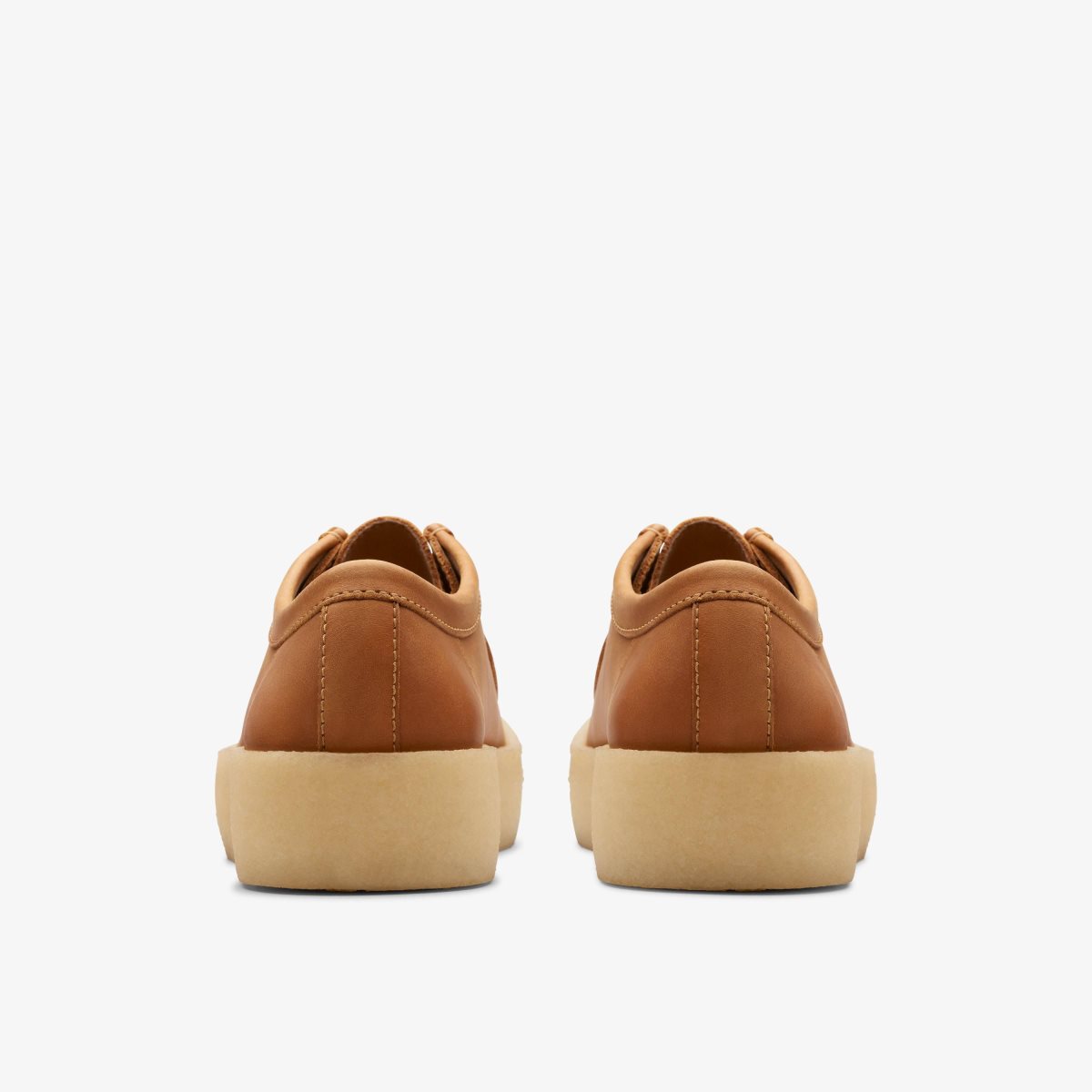 Clarks Wallabee Cup Mid Tan Leather Brown | JPLOY8436