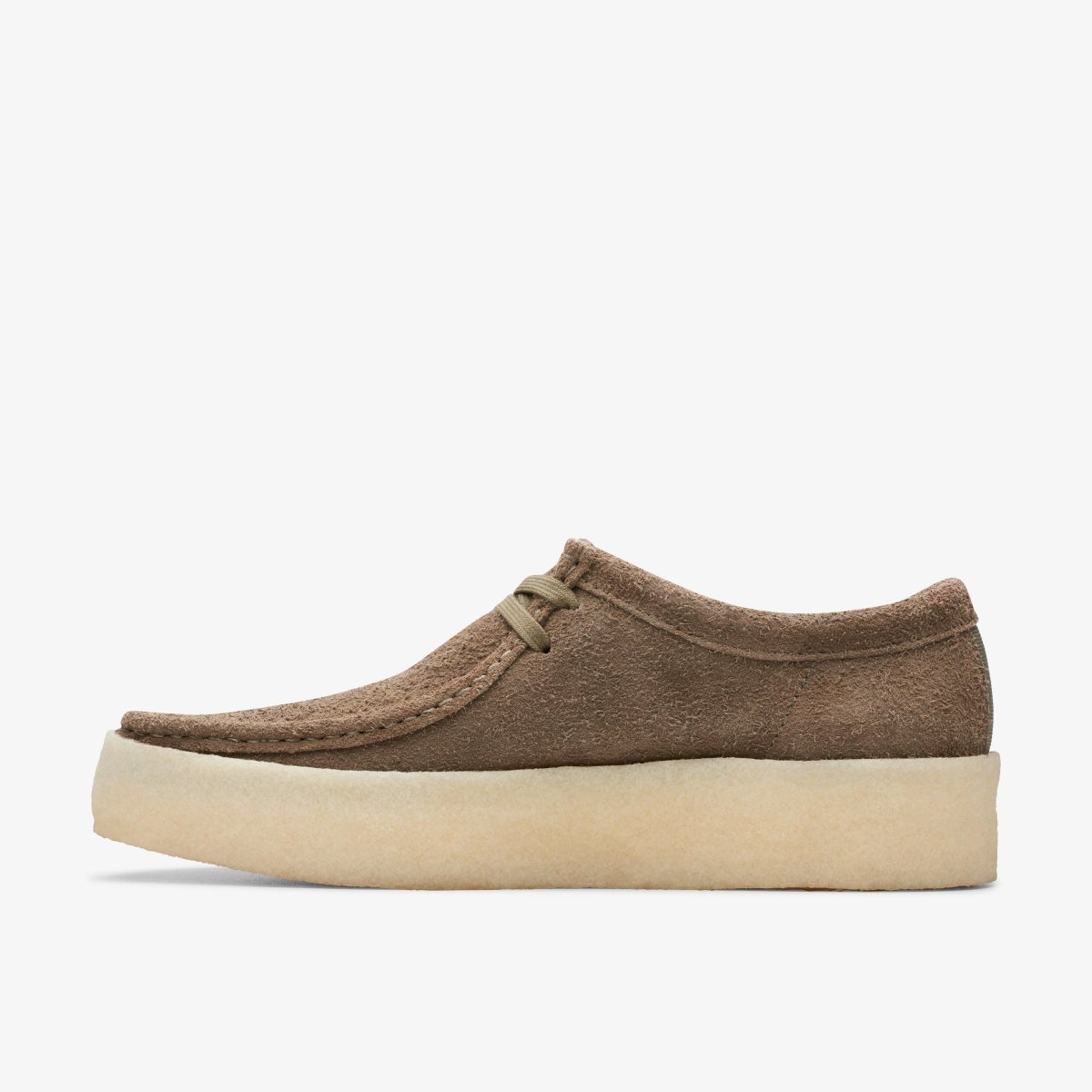 Clarks Wallabee Cup Pale Khaki Suede Khaki | STLHV6031