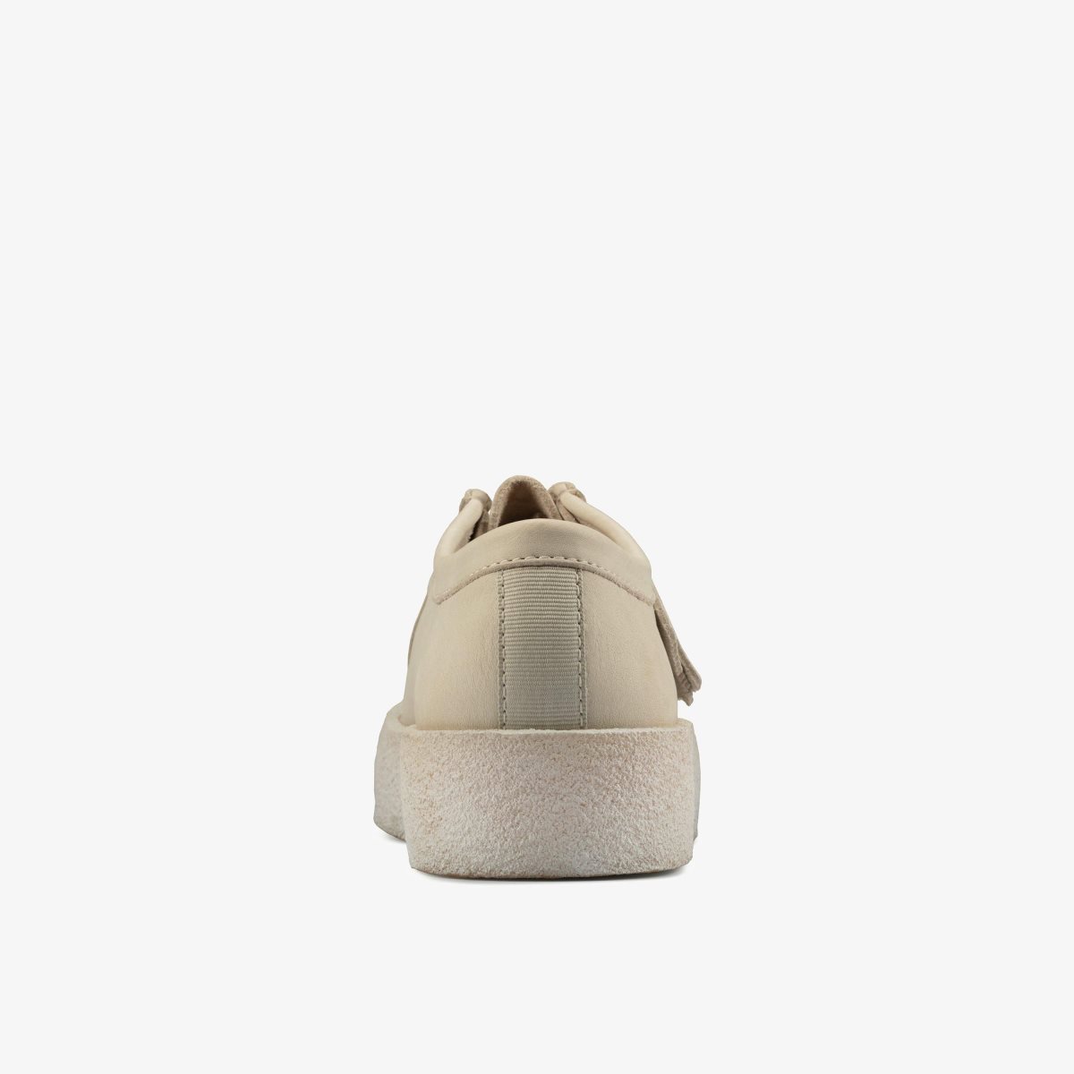 Clarks Wallabee Cup White Nubuck White | CUWZD2317