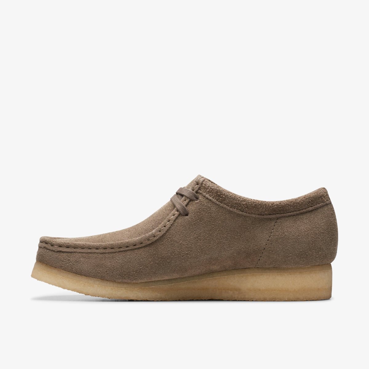 Clarks Wallabee Dark Grey Suede Dark Grey | MVYEW4735