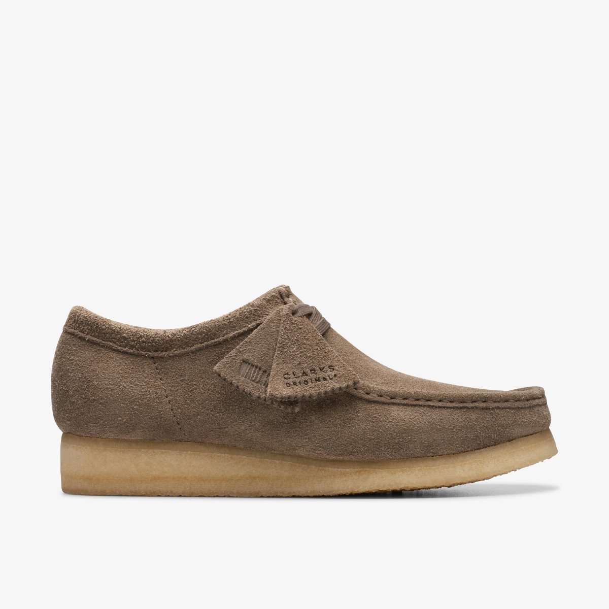 Clarks Wallabee Dark Grey Suede Dark Grey | MVYEW4735