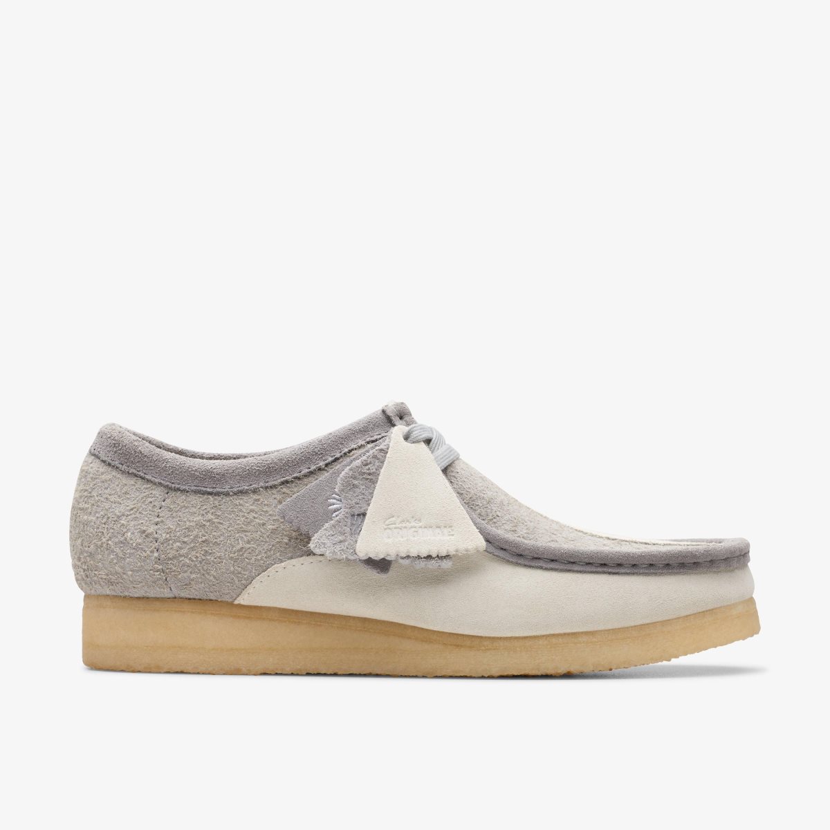 Clarks Wallabee Grey/Off White undefined | ENOLB0915