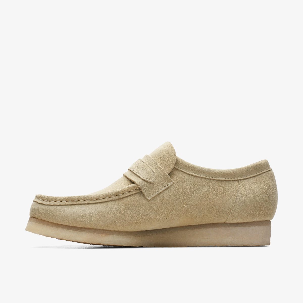 Clarks Wallabee Loafer Maple Suede Maple | GOAHZ5346