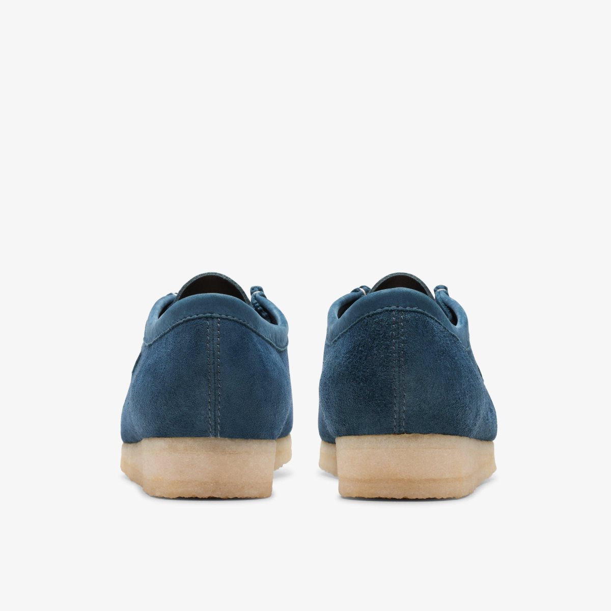 Clarks Wallabee Navy/Teal Suede Navy / Turquoise | KUNHP0643