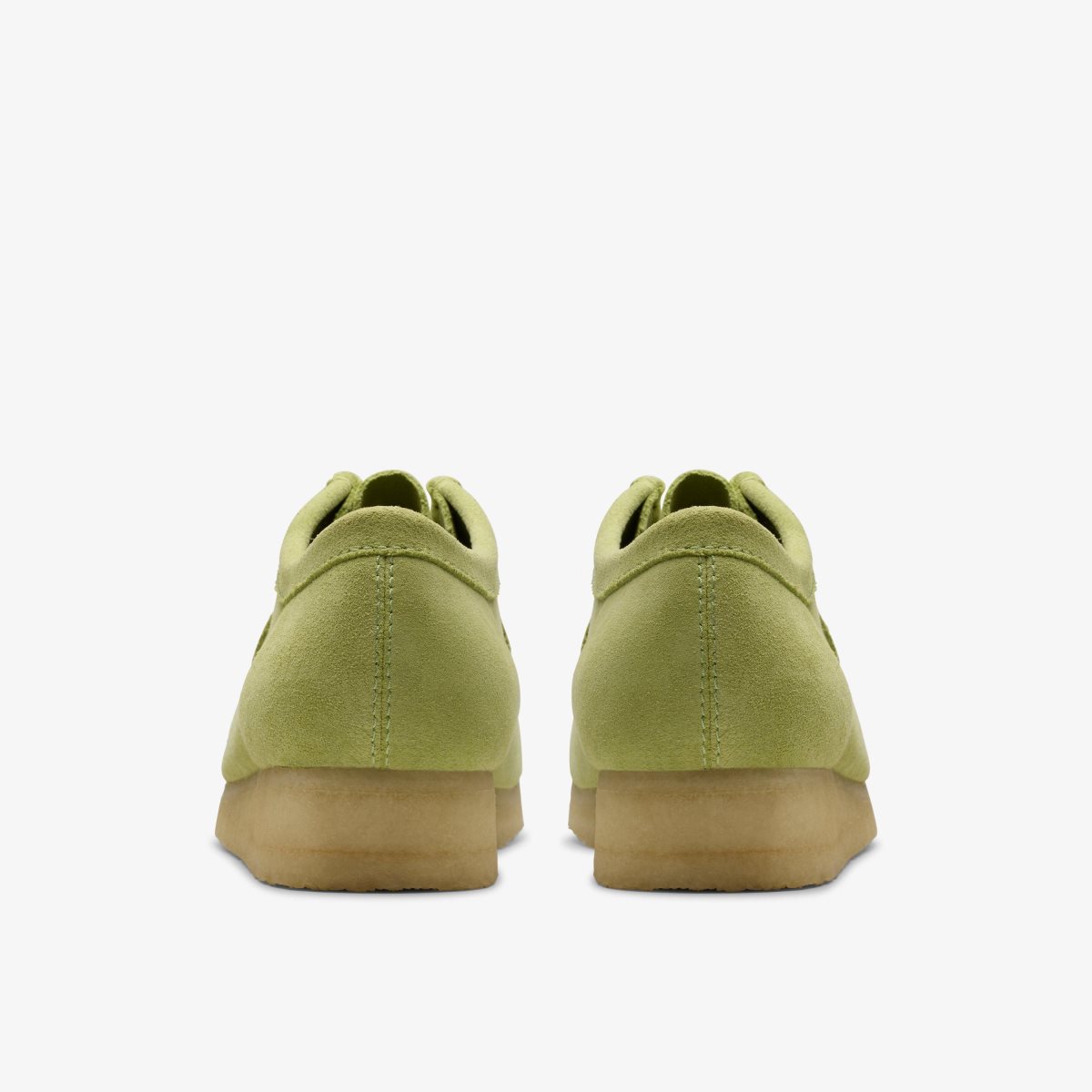 Clarks Wallabee Pale Lime Suede undefined | PNRUV3782