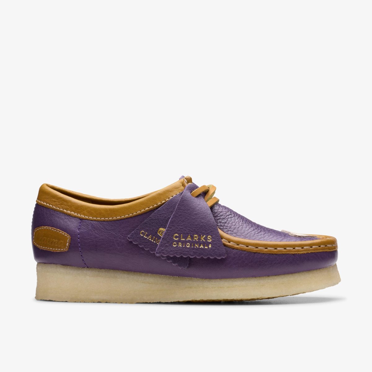 Clarks Wallabee X Claima Purple Combination Purple | DOFIK1693