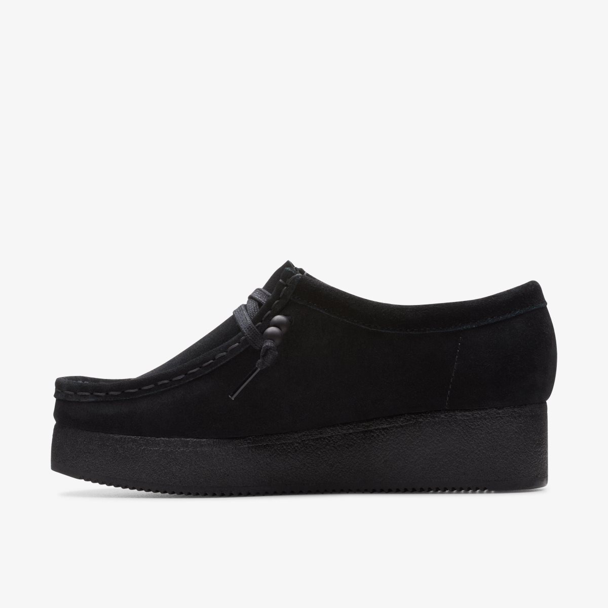 Clarks Wallacraft Bee Black Suede Black | OHLMC2045