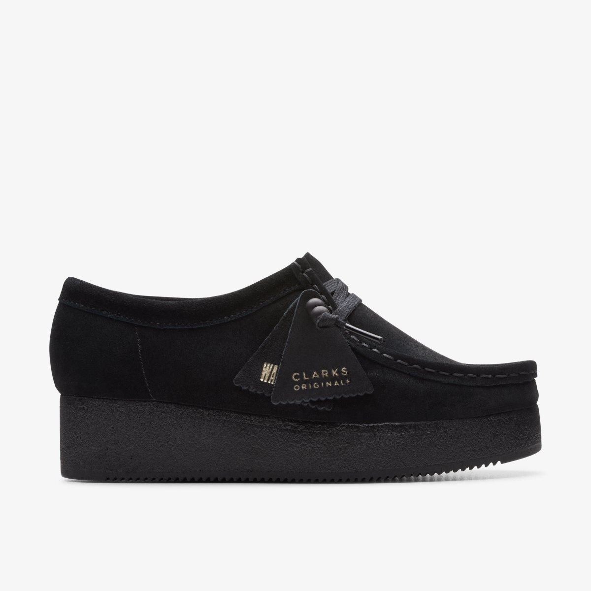 Clarks Wallacraft Bee Black Suede Black | OHLMC2045