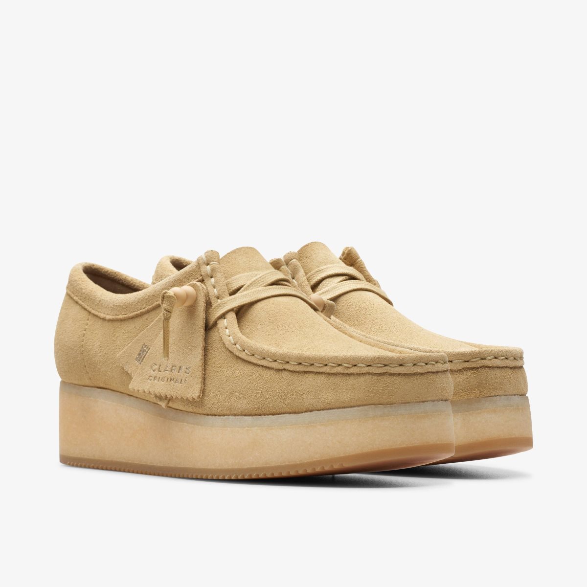 Clarks Wallacraft Bee Maple Suede Maple | MTQWC8076