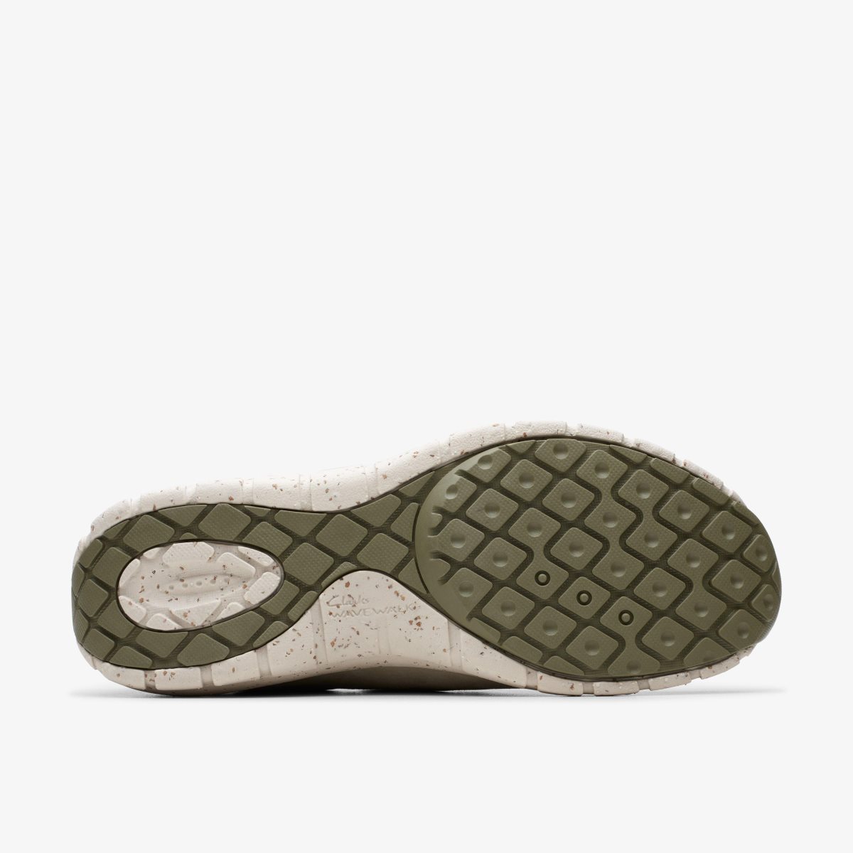 Clarks Wave Plateau Stone Nubuck Grey | VNLUA1243