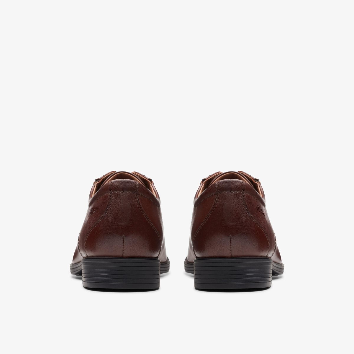 Clarks Whiddon Cap Mahogany Leather Mahogany | XHMVI3624